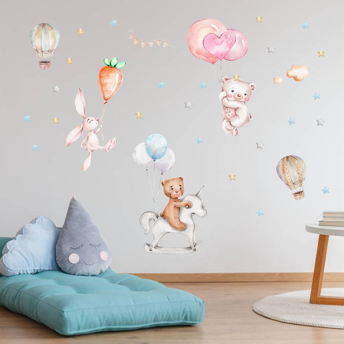 zsz1337-z 4Pcs/Set Cartoon Bear Wall Stickers Children Room Baby Bedroom Wall Decals Cute Decorative Stickers (No EN71 Certification) zsz1337-z 4Pcs/Set Cartoon Bear Wall Stickers Children Room Baby Bedroom Wall Decals Cute Decorative Stickers (No EN71 Certification)